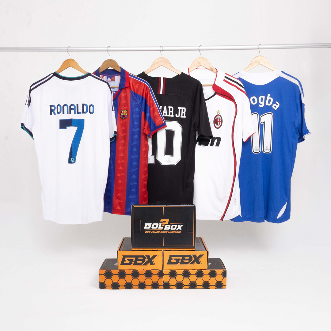 GOLBOX® - Retrô nome & número de jogador